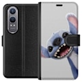 Pikkukuva 1 / 3: OnePlus Nord CE4 Lite Lompakkokotelo Stitch liikkeessä - Kawaii-suunnittelu faneille ja lapsille