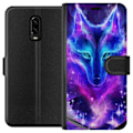 Pikkukuva 1 / 3: OnePlus 6T Lompakkokotelo Neon Susi