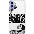 Pikkukuva 1 / 3: Samsung Galaxy A54 Läpinäkyvä kuori Leopard Faces