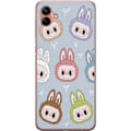 Miniatyrbillede 1 af 3: Samsung Galaxy A04 Gennemsigtig cover Pastel Labubu