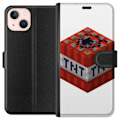 Miniatyrbillede 1 af 3: Apple iPhone 13 mini Tegnebogsetui Minecraft TNT