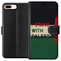 Miniatyrbilde 1 av 3: Apple iPhone 7 Plus Lommeboketui Stå opp for Palestina - solidaritetsdesign med en sterk melding