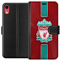 Miniatyrbillede 1 af 3: Apple iPhone XR Tegnebogsetui Liverpool FC - Klassisk Fodboldstolthed i Rødt