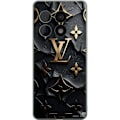 Miniatyrbillede 1 af 3: OnePlus 10 Pro Gennemsigtig cover Louis Vuitton Mørk Tilstand Design Sort Luksus Stil Mode Populær Grafisk Mønster Modeikon Luksusmærke