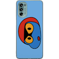 Pikkukuva 1 / 3: Motorola Moto G62 5G Läpinäkyvä kuori Bold Bot Head