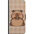Miniatyrbillede 3 af 3: Huawei P smart 2021 Tegnebogsetui Mobilskal kawaii capybara flera figurer japansk stil