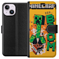 Miniatyrbillede 1 af 3: Apple iPhone 14 Tegnebogsetui Minecraft Boom