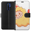 Pikkukuva 1 / 3: Xiaomi Redmi 9 Lompakkokotelo Labubu Pesukarhu Pop Mart Hahmo Keräilyesine Söpö Suunnittelu Suosittu Teema Taideteos Leikkisarja