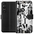 Miniatyrbillede 1 af 3: Sony Xperia 1 V Tegnebogsetui Kim Kardashian – Aesthetic Loo