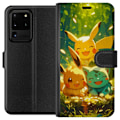 Miniatyrbild 1 av 3: Samsung Galaxy S20 Ultra Plånboksfodral Pixelmonster spelstil – färgstark design för retroälskande gamers