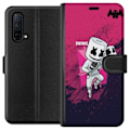 Pikkukuva 1 / 3: OnePlus Nord CE 5G Lompakkokotelo Marshmello Fortnite Skin Emote Gaming DJ Hahmo Suosittu Aihe Lapsi Nuori Trendi