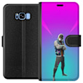 Miniatyrbillede 1 af 3: Samsung Galaxy S8 Tegnebogsetui sort ridder fortnite