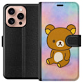 Miniatyrbillede 1 af 3: Apple iPhone 16 Pro Tegnebogsetui Kawaii Sanrio Rilakkuma