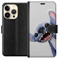 Miniatyrbillede 1 af 3: Apple iPhone 14 Pro Tegnebogsetui Stitch i fart - Kawaii-design til fans & børn