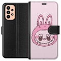 Miniatyrbillede 1 af 3: Samsung Galaxy A23 Tegnebogsetui Labubu Dyrekreds Bunny Udgave