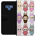 Miniatyrbillede 1 af 3: Samsung Galaxy Note9 Tegnebogsetui Labubu Pink Monster - Popku