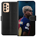 Miniatyrbillede 1 af 3: Samsung Galaxy A33 5G Tegnebogsetui Lamine Yamal - Barcelonas