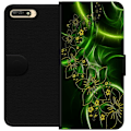 Miniatyrbillede 1 af 3: Huawei Y6 (2018) Tegnebogsetui Blomster