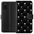 Pikkukuva 1 / 3: Samsung Galaxy A41 Lompakkokotelo Timantti Sydän