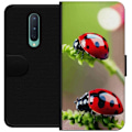 Pikkukuva 1 / 3: OnePlus 8 Lompakkokotelo Leppäkerttu Hyönteinen Onni Symboli Luontoaihe Suosittu Graafinen Motiivi Koristelu Kesäkiertue