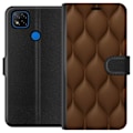 Miniatyrbild 1 av 3: Xiaomi Redmi 9C Plånboksfodral Cocoa Scales