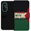 Miniatyrbild 1 av 3: Huawei nova 8 Pro Plånboksfodral Stand with Palestine – solidaritetsdesign med starkt budskap