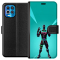 Miniatyrbillede 1 af 3: Motorola Edge S Tegnebogsetui sort ridder fortnite