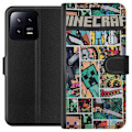 Miniatyrbillede 1 af 3: Xiaomi 13 Tegnebogsetui Minecraft Kunst