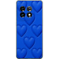 Pikkukuva 1 / 3: OnePlus 11 Läpinäkyvä kuori Siniset Sydämet