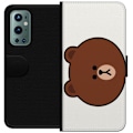 Miniatyrbilde 1 av 3: OnePlus 9 Pro Lommeboketui line friends brown