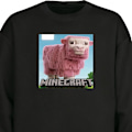 Miniatyrbillede 1 af 3: Sweatshirt til Børn | Blød & Klassisk Sweatshirt A Minecraft sort one size