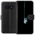 Pikkukuva 1 / 3: Samsung Galaxy S10e Lompakkokotelo Avaruusmies