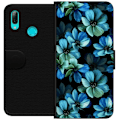 Miniatyrbillede 1 af 3: Huawei P smart 2019 Tegnebogsetui Midnat Have