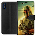 Miniatyrbillede 1 af 3: Xiaomi Redmi 9A Tegnebogsetui Boba Fett