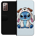 Pikkukuva 1 / 3: Samsung Galaxy Note20 Lompakkokotelo Stitch Koirapuku Lilo & Stitch Disney Hauska Design Sininen Avaruusolento Sarjakuva Hahmo Suosittu Lapsille Suosi