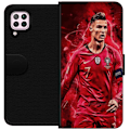 Miniatyrbild 1 av 3: Huawei P40 lite Plånboksfodral Ronaldo Skills – CR7 Design