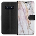 Miniatyrbillede 1 af 3: Samsung Galaxy S10e Tegnebogsetui Marmor