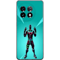 Miniatyrbillede 1 af 3: OnePlus 11R Gennemsigtig cover sort ridder fortnite