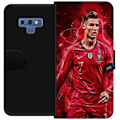 Miniatyrbild 1 av 3: Samsung Galaxy Note9 Plånboksfodral Ronaldo Skills – CR7 Design för Äkta Supporters