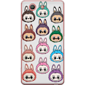 Miniatyrbillede 1 af 3: Sony Xperia Z3 Compact Gennemsigtig cover Labubu Macaron Monst