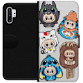 Miniatyrbillede 1 af 3: Samsung Galaxy Note10+ Tegnebogsetui Labubu figur samling - Pop Mart Labubu The Monsters i farverigt design