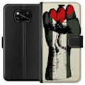 Miniatyrbilde 1 av 3: Xiaomi Poco X3 NFC Lommeboketui Hand knyttet i Palestinas farg
