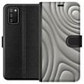 Pikkukuva 1 / 3: Samsung Galaxy A02s Lompakkokotelo Hopea-aallot