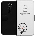 Miniatyrbillede 1 af 3: Xiaomi Redmi Note 8 Pro  Tegnebogsetui Du Kender Ikke Mit Adgangskode