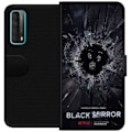 Pikkukuva 1 / 3: Huawei P smart 2021 Lompakkokotelo Black Mirror Sci-Fi Netflix