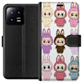 Miniatyrbild 1 av 3: Xiaomi 13 Plånboksfodral Labubu Pink Monster – Popkonst med