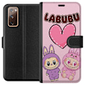 Miniatyrbillede 1 af 3: Samsung Galaxy S20 FE Tegnebogsetui Labubu Pink Monster