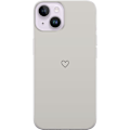 Miniatyrbild 1 av 3: Apple iPhone 15 Plus Genomskinligt Skal Hjärta Beige