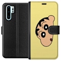 Miniatyrbillede 1 af 3: Huawei P30 Pro Tegnebogsetui Peeking Shinchan