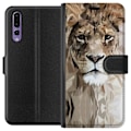 Miniatyrbillede 1 af 3: Huawei P20 Pro Tegnebogsetui Løve